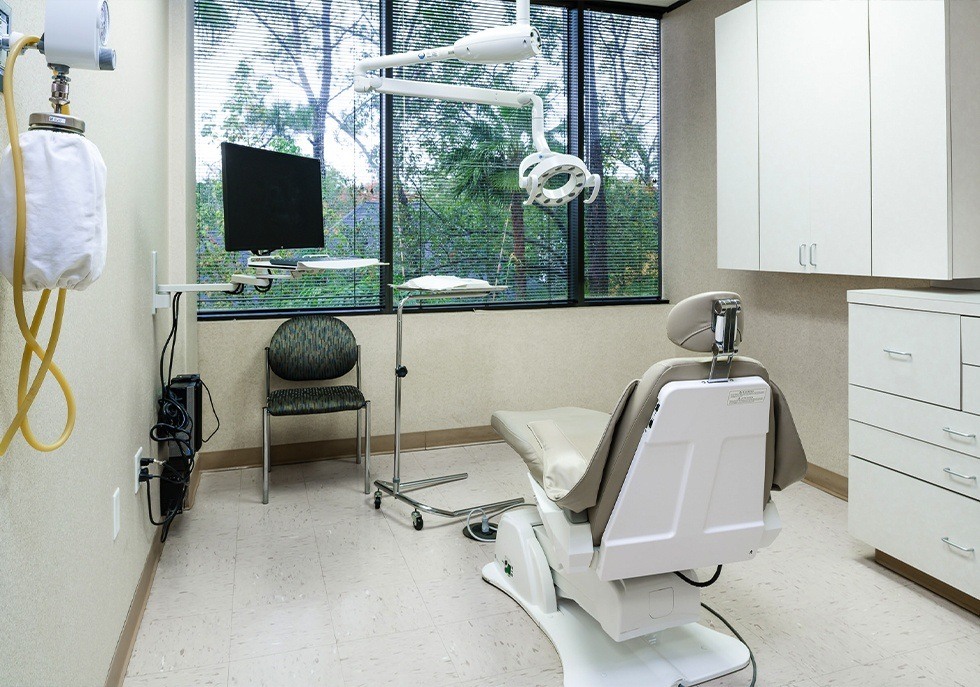 Dental implant center treatment room