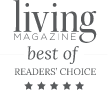 Living MagazineBest of Reader's Choice logo