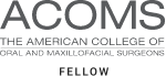 Fellow the American ?College of Oral and Maxillofacial Surgeons logo
