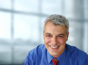 businessman smiling